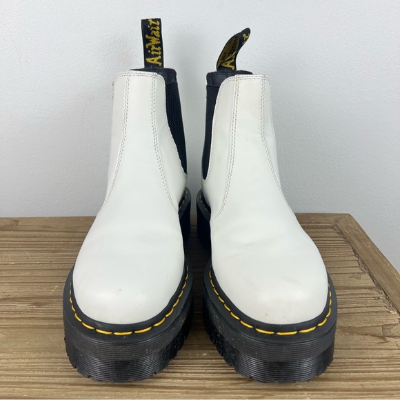Dr. Martens 2976 Smooth Leather Platform Chelsea Boots - Picture 5 of 9